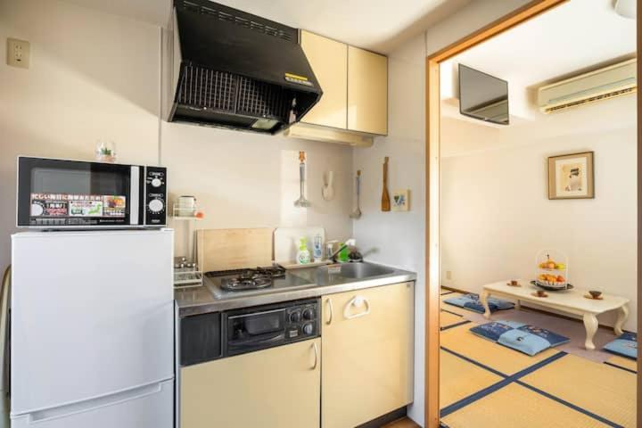 都心の家30 Square Meter King Size Bed With Stepping Rice Tokio Buitenkant foto